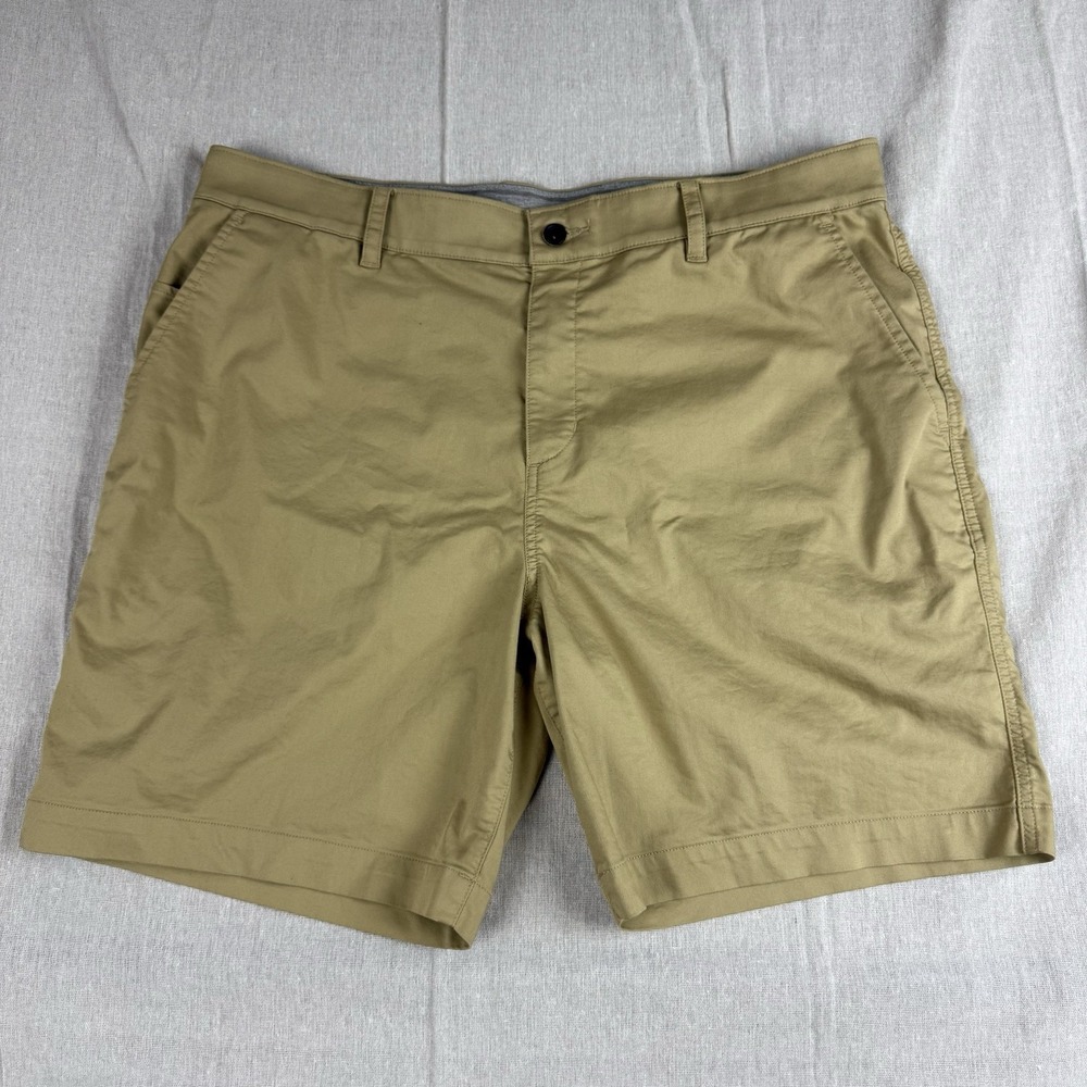 Nike Shorts‎ Mens Dri-Fit UV Golf Chino Sz 38 Fit 39x7.5 Khaki Tan  DA4142-297